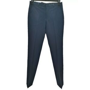 $78 Calvin Klein Men's Relaxed Fit Pinstripe Dress Pants, Navy 36W x 34L